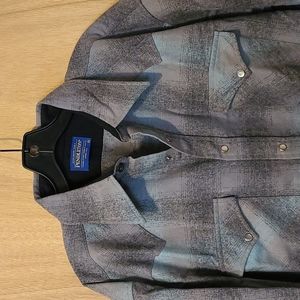 Pendleton High Grade Western Wear shirt, pearl snaps, XL
